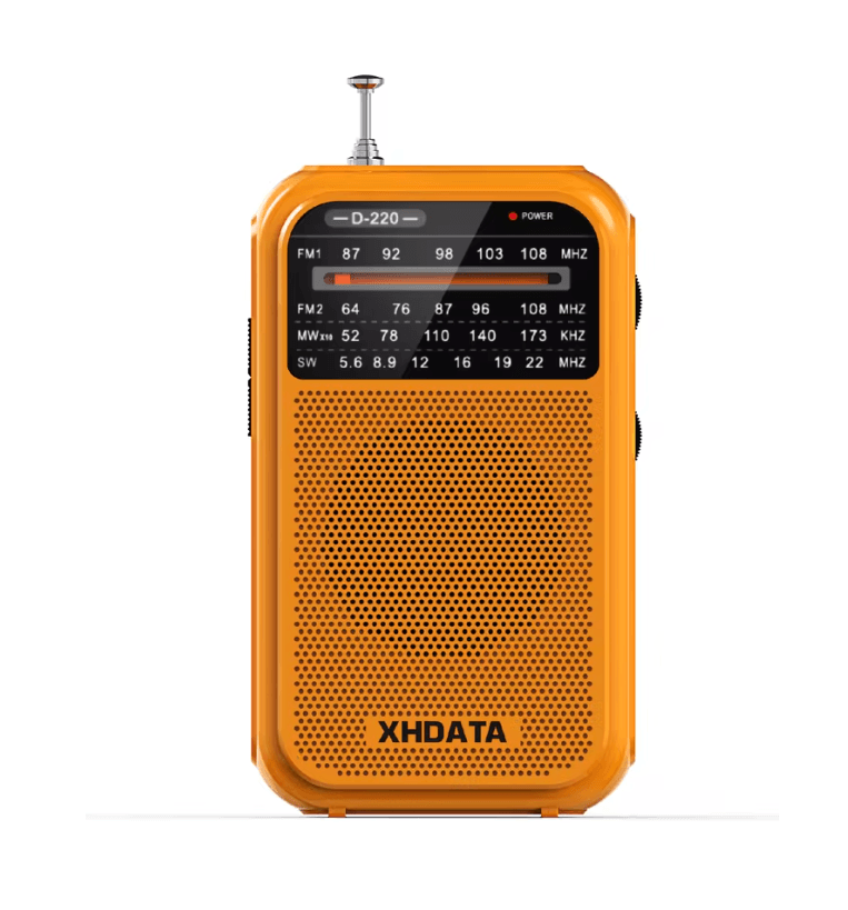 XHDATA D220 Portable Retro Radio With FM MW SW And High Sensitivity DSP 5
