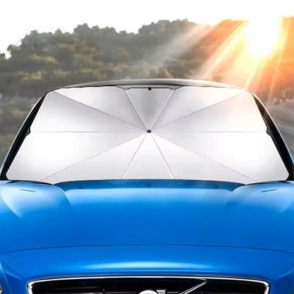 Folding Car Windshield Sunshade Umbrella For Summer Sun Protection 1