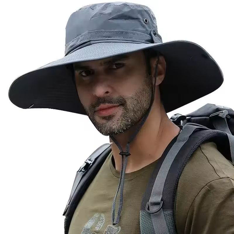 Mens UV Protection Mesh Sun Hat For Fishing And Hiking 9