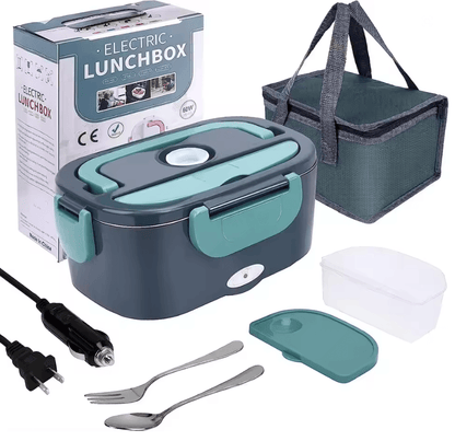 Portable Electric Lunch Box With 15L Capacity Heated Food Warmer For Car And Home Use 3
