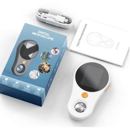 500X Digital Microscope With 2 Inch Screen And 1080P Video For Coins And Electronics 1