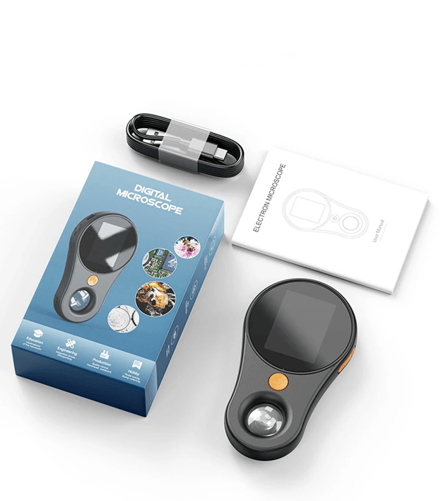 500X Digital Microscope With 2 Inch Screen And 1080P Video For Coins And Electronics 2