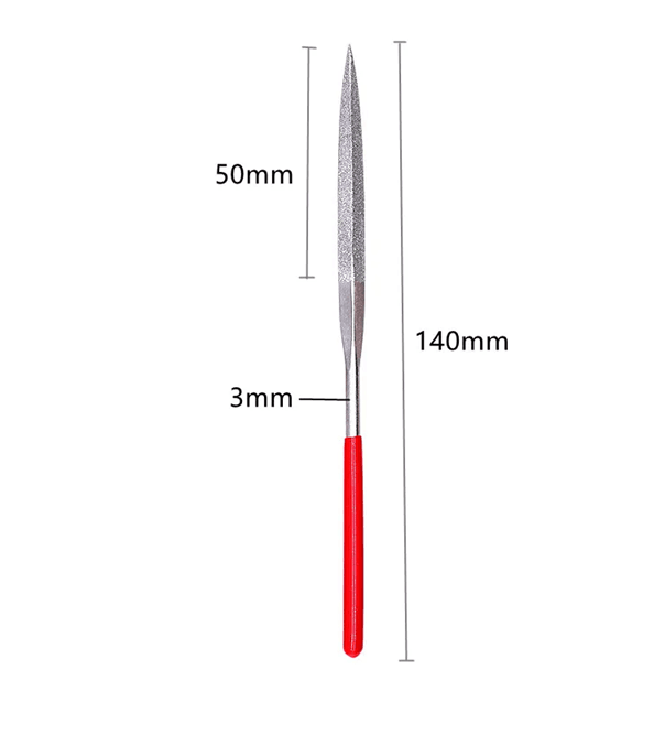 Diamond Needle File Set For Metal Carving And Craft Detailing 10 Piece Mini Hand Tool Kit 2