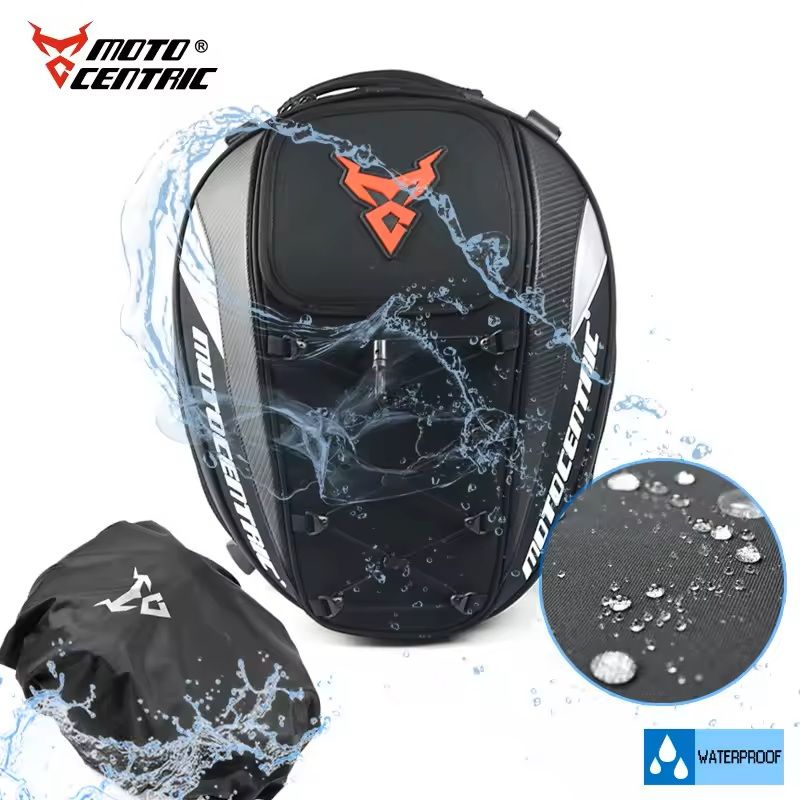 Waterproof Motorcycle Tail Bag With Expandable Storage And Convertible Backpack Design 2