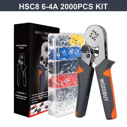 Mini Electrical Wire Crimping Tool With Ferrule Sleeve Kit 9