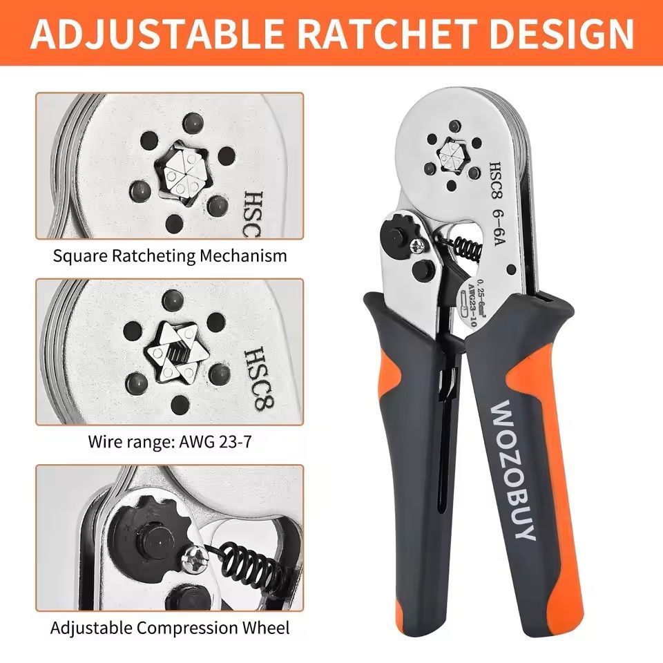 Mini Electrical Wire Crimping Tool With Ferrule Sleeve Kit 2