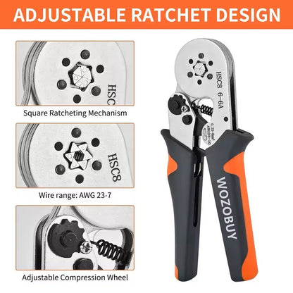 Mini Electrical Wire Crimping Tool With Ferrule Sleeve Kit 2