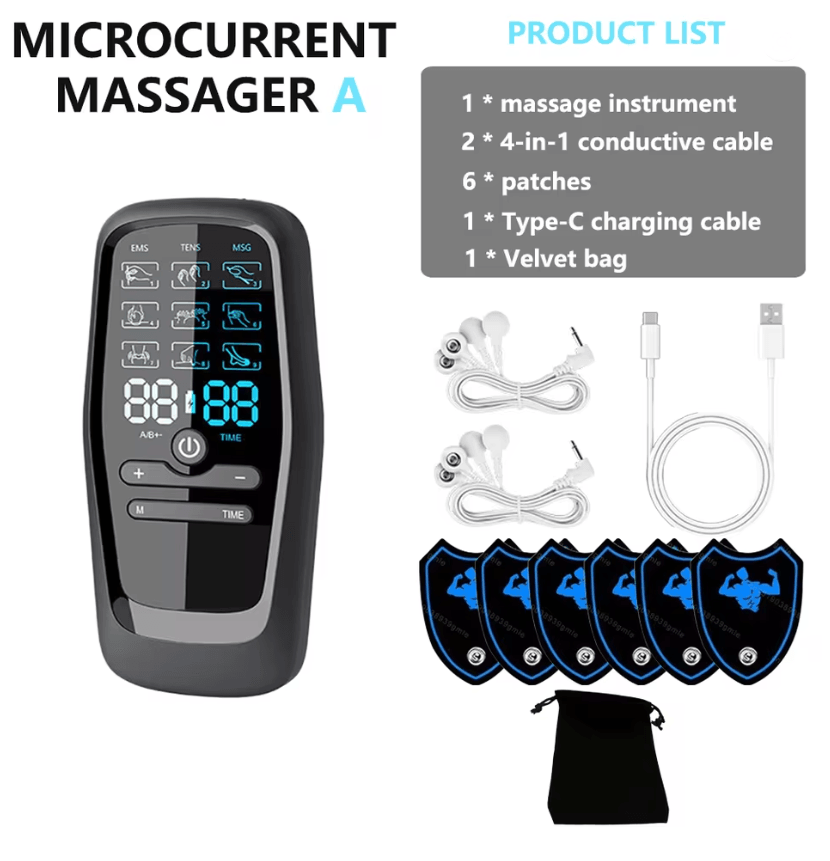 Digital TENS EMS Muscle Stimulator For Pain Relief And Body Massage Therapy 5
