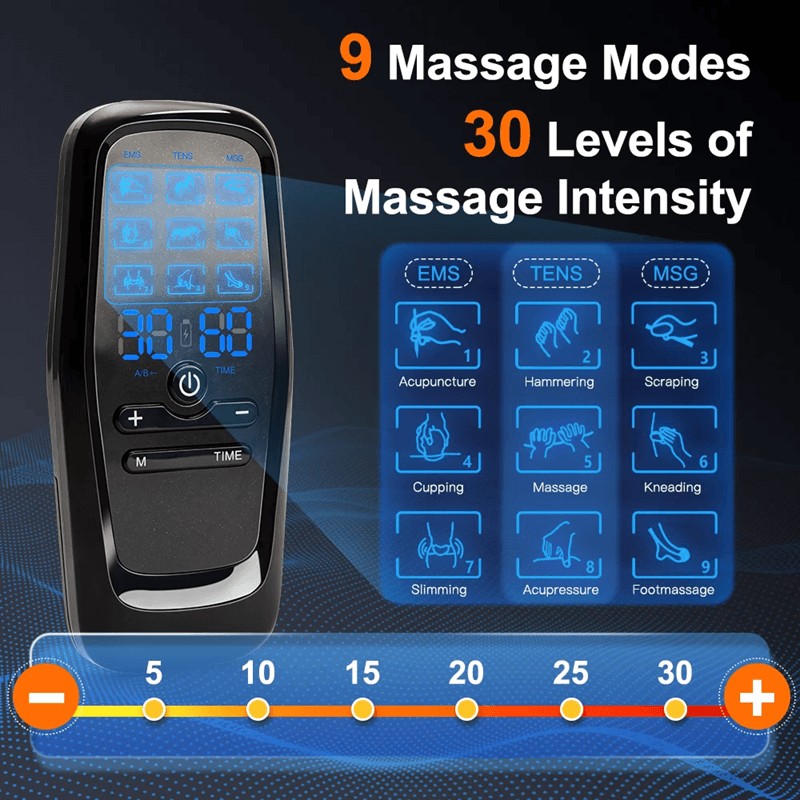 Digital TENS EMS Muscle Stimulator For Pain Relief And Body Massage Therapy 1