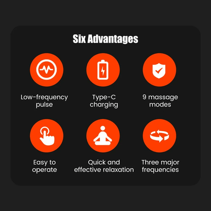 Digital TENS EMS Muscle Stimulator For Pain Relief And Body Massage Therapy 2