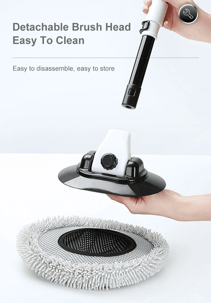 Telescopic Car Wash Brush With Chenille Head And 15 Degree Bend Handle 4