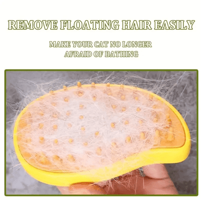 3 In 1 Steamy Pet Grooming Brush With Electric Spray For Dogs And Cats 5