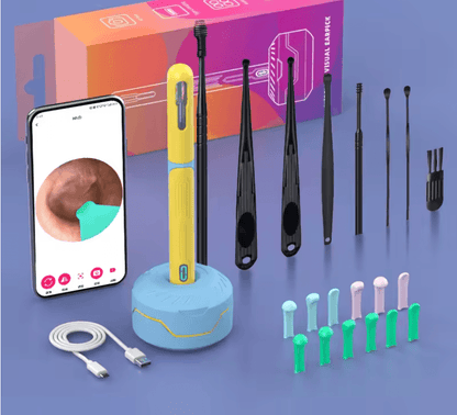 HD Ear Cleaner With Camera And USB C Rechargeable Otoscope Tool Set 5