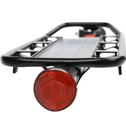 QuickRelease Mountain Bike Rear Carrier With Reflective Plate 3