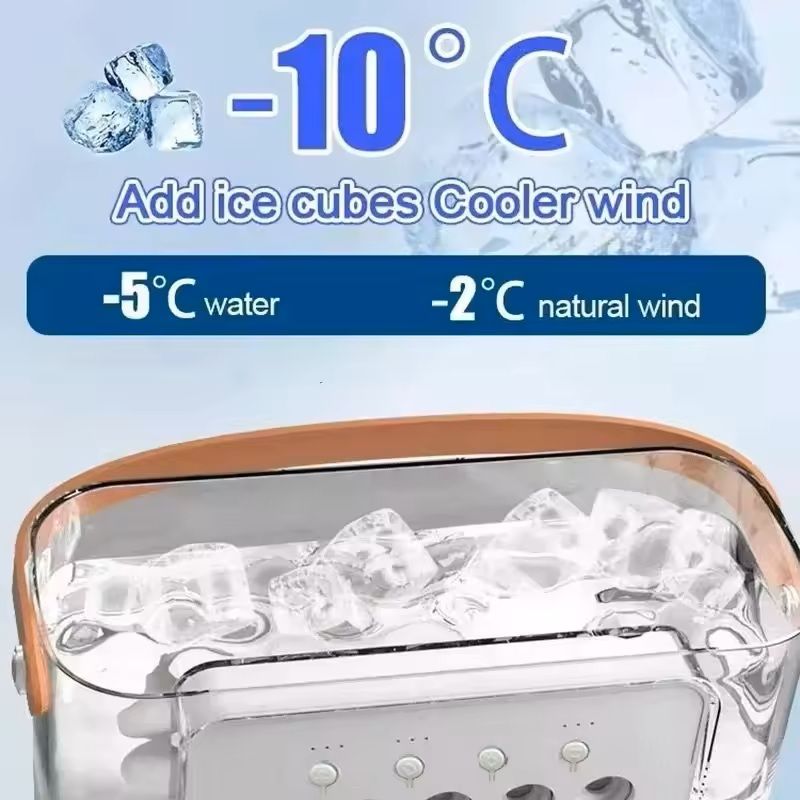3in1 Portable Air Conditioner Fan With LED Night Light  Humidifier 1
