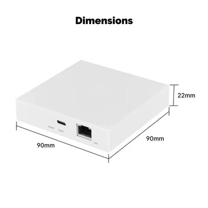 Smart ZigBee Matter Gateway Hub With MultiPlatform Voice Control Compatibility 6