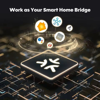Smart ZigBee Matter Gateway Hub With MultiPlatform Voice Control Compatibility 4
