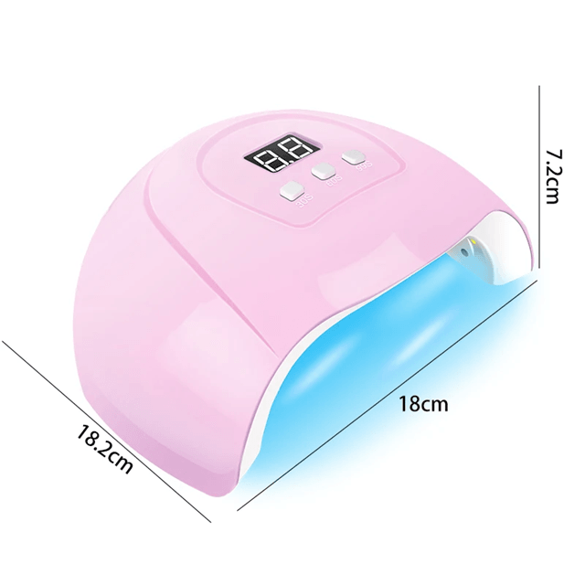 Gel Nail Polish Kit With UV Lamp And Electric Nail Drill For Salon Quality At Home 2
