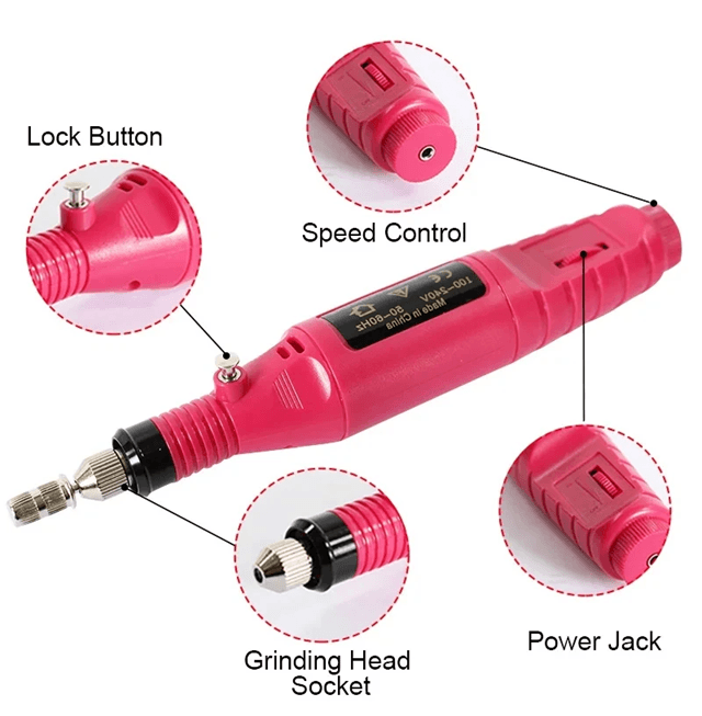 Gel Nail Polish Kit With UV Lamp And Electric Nail Drill For Salon Quality At Home 3