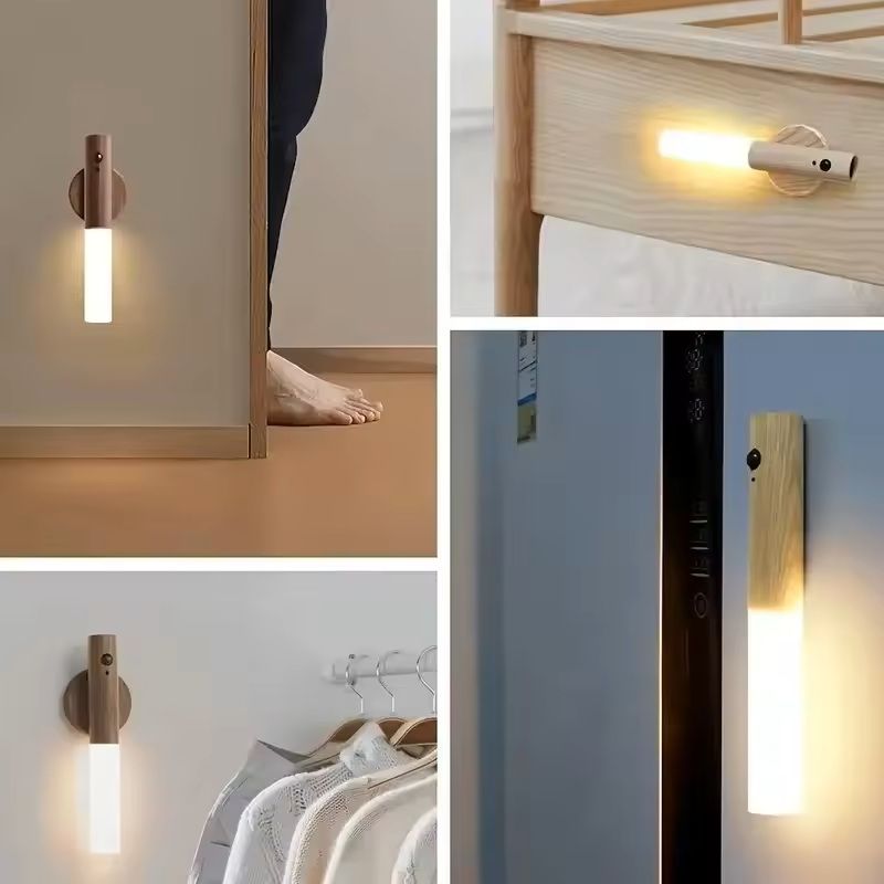 Rechargeable Motion Sensor LED Night Light For Wall And Cabinet Use 3