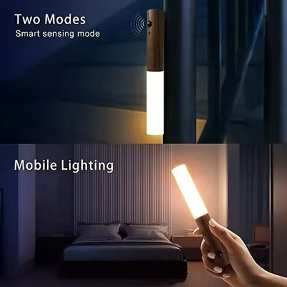 Rechargeable Motion Sensor LED Night Light For Wall And Cabinet Use 4