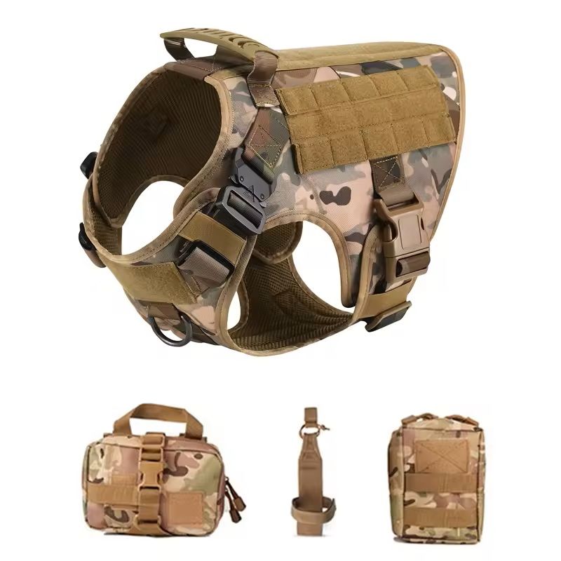 Tactical Dog Harness And Leash Set For Training And Outdoor Use 7