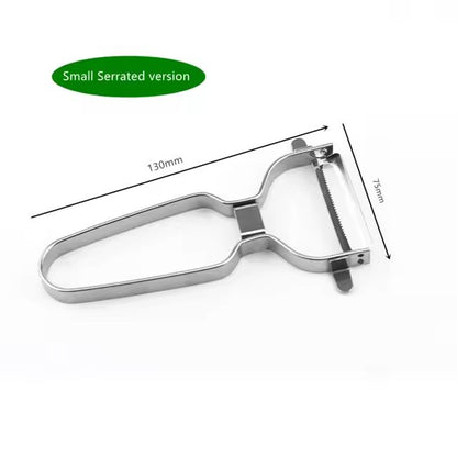 Wide Mouth Stainless Steel Vegetable Peeler And Cabbage Shredder For Fast Prep 5