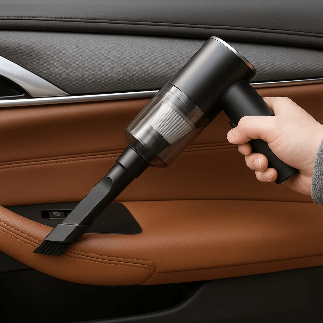 Portable Car Vacuum Cleaner  High Power Automotive Vacuum For Spotless Interiors 2