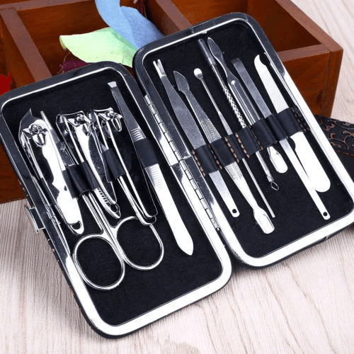 Complete Finger  Toe Nail Care Kit Manicure Pedicure Set With Clippers  Scissors 0