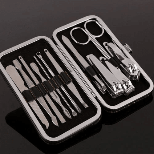 Complete Finger & Toe Nail Care Kit, Manicure Pedicure Set with Clippers & Scissors