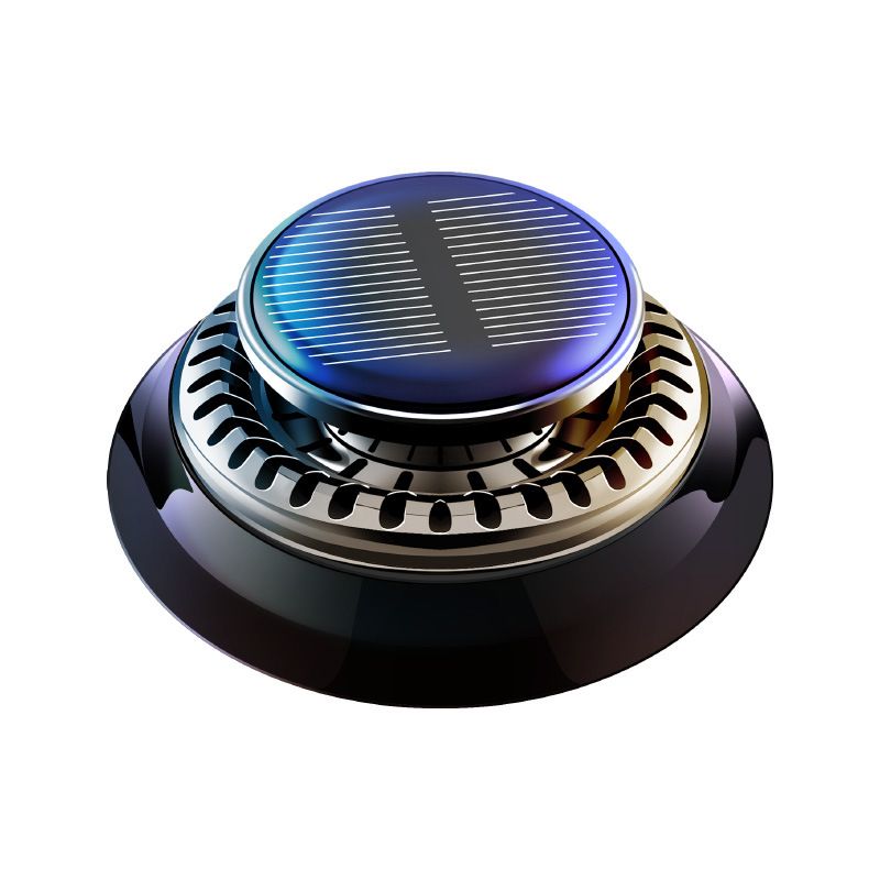 Solar Powered Rotating Car Air Freshener  Aromatherapy Diffuser 6