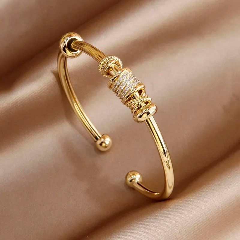 Shiny Zircon Letter Charm Bracelet Classic Luxury Fashion Jewelry For Women  Perfect Wedding  Party 21