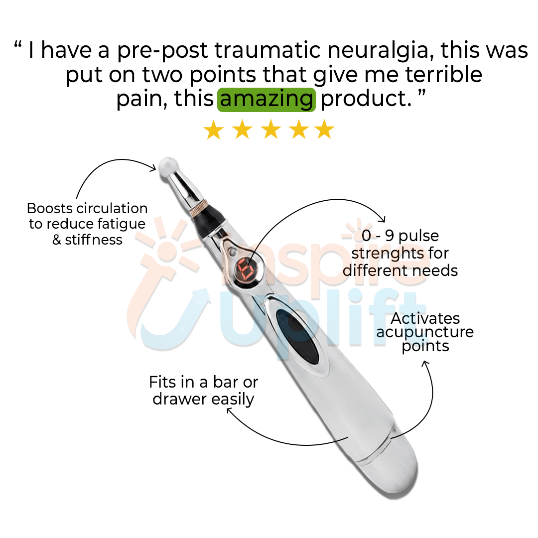 Ultra-Effective Needleless Electric Laser Acupuncture Pen – Perfect Wellness Gift