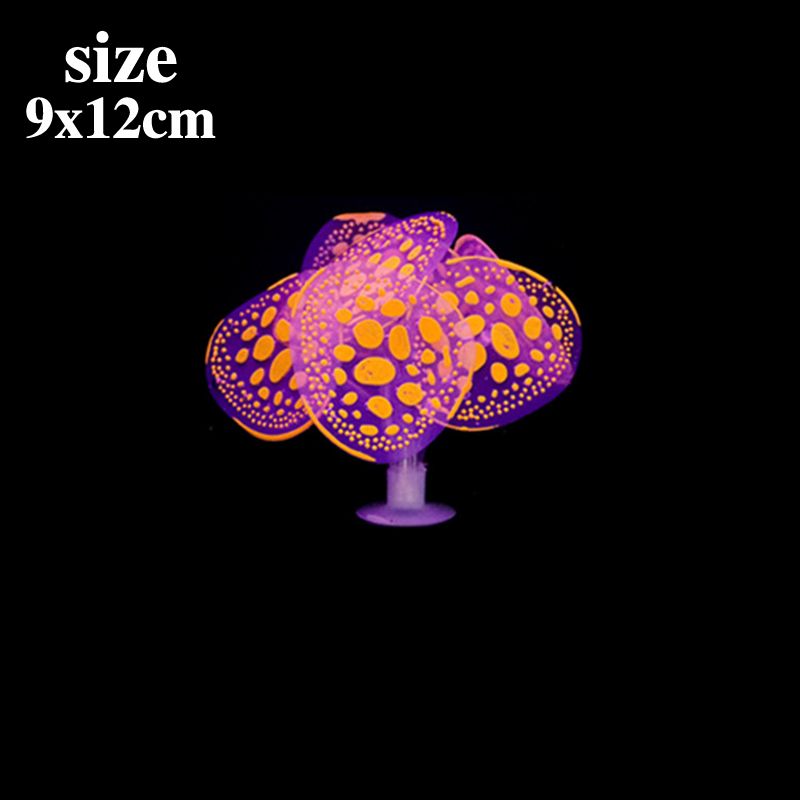 Silicone Luminous Plants Glowing Coral Aquarium Decoration