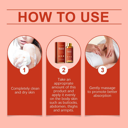 Magic Luxury Body Oil Firming  Deep Moisturizing Treatment For Sagging Skin 9