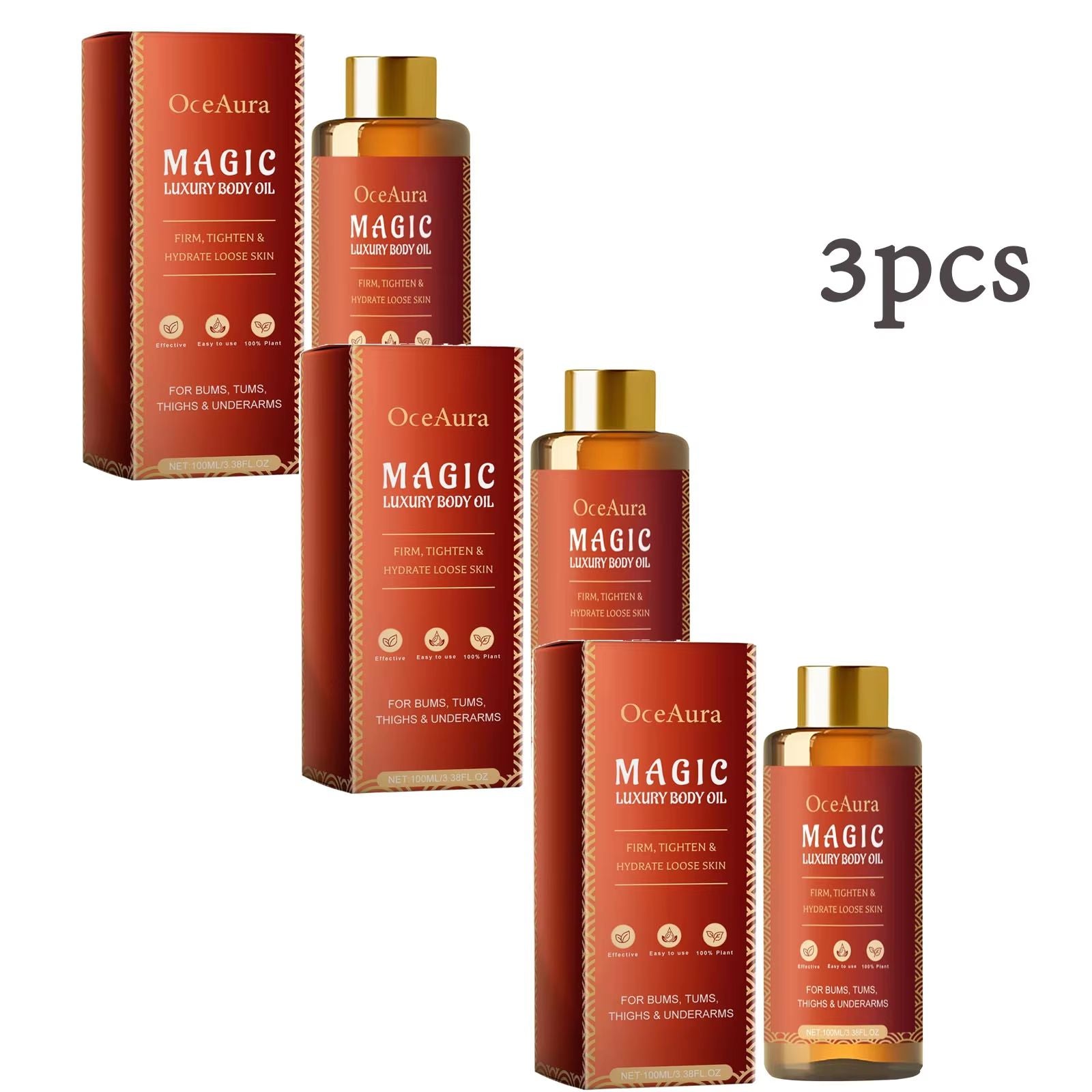 Magic Luxury Body Oil Firming  Deep Moisturizing Treatment For Sagging Skin 12