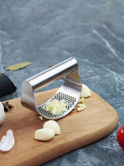 Garlic Crusher Press Manual Stainless Steel Garlic Mincer Kitchen Food Processor Tool For Fruits An 4