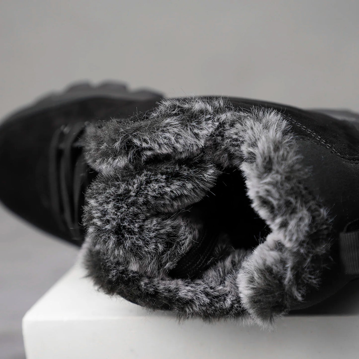 Mens Winter Snow Boots Warm Ankle Boots With Fur Male Outdoor Sneakers Botas Hombre Botines Cold We 1