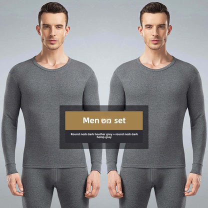 Men's Winter Thermal Underwear Long Set, Keep Warm Tops and Pants, Thick Comfortable Thermo Underwear Clothes