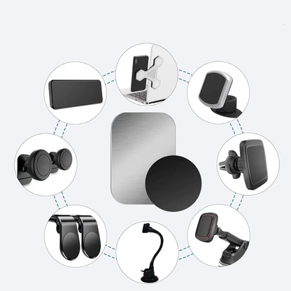 Universal Magnetic Metal Plate For Phone Holder Iron Sheet Sticker For Secure Mobile Stand And Moun 1