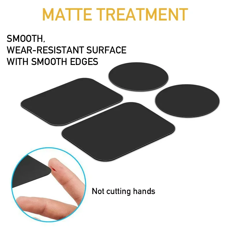 Universal Magnetic Metal Plate For Phone Holder Iron Sheet Sticker For Secure Mobile Stand And Moun 2
