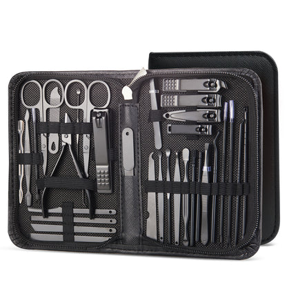 Professional Nail Scissors Grooming Kit Stainless Steel Manicure Set Pedicure Kit Beauty Tools Cutt 7