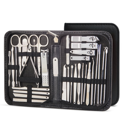 Professional Nail Scissors Grooming Kit Stainless Steel Manicure Set Pedicure Kit Beauty Tools Cutt 8