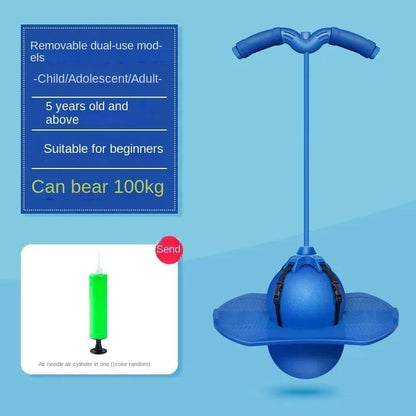 Childrens Bouncing Ball Frog Jump Equipment Long Height Exercise  Balance Training For High Jump 6