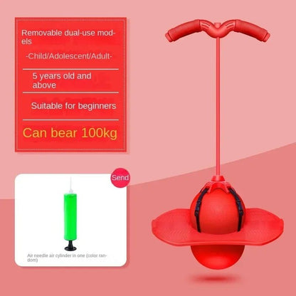 Childrens Bouncing Ball Frog Jump Equipment Long Height Exercise  Balance Training For High Jump 8