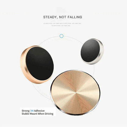 2Pack Metal Plate Adhesive Sticker Replace For Magnetic Car Mount Phone Holder 6