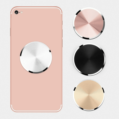 2Pack Metal Plate Adhesive Sticker Replace For Magnetic Car Mount Phone Holder 7