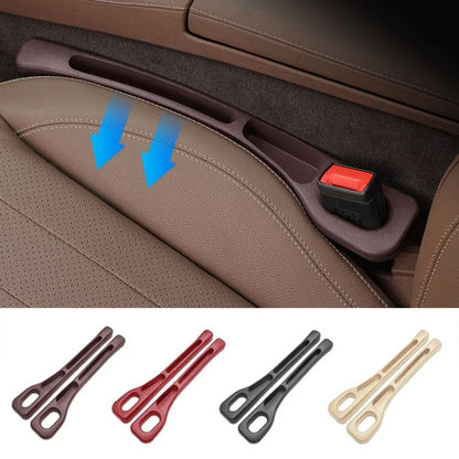 Car Seat Gap Filler Elastic Center Console  Side Crevice Filler Strip Drop Blocker For Phones  Keys
