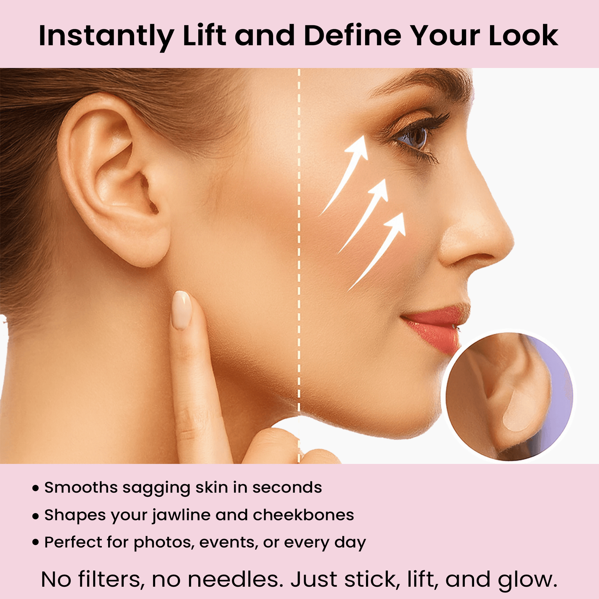 Invisible Face Lifter Tape 1