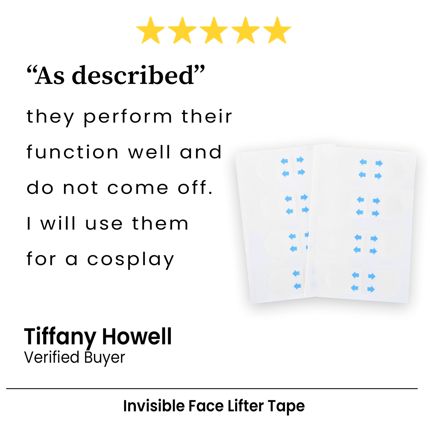 Invisible Face Lifter Tape 8